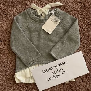 Jamie kay frill knit